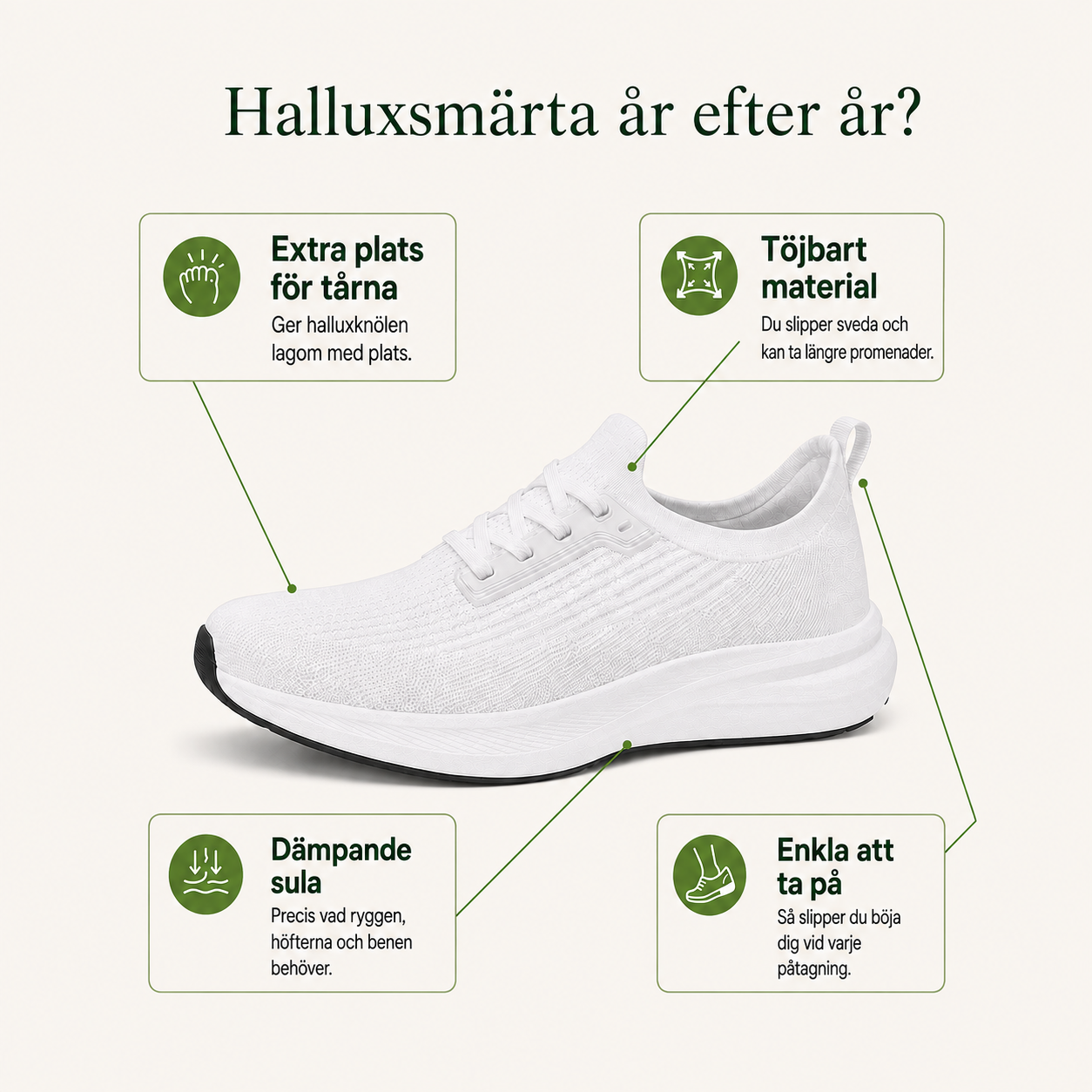 HalluxKomfort - För dig som säger ”Gå ni, jag kommer”